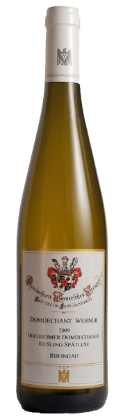 Domdechant Werner Hochheimer Domdechaney Riesling Spätlese 2009